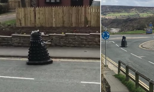 Robot Dalek patrolirao ulicom: 'Svi ljudi moraju u izolaciju!'