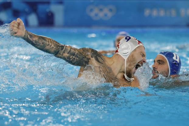 Water Polo - Men's Preliminary Round - Group A - Croatia vs Greece