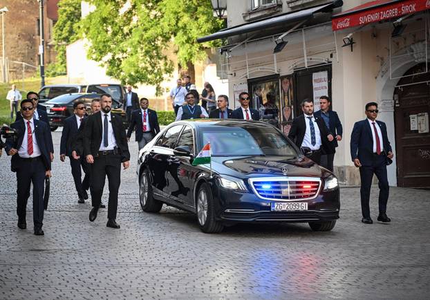 Zagreb: Narendra Modi u društvu Andreja Plenkovića prošetao  centrom Zagreba
