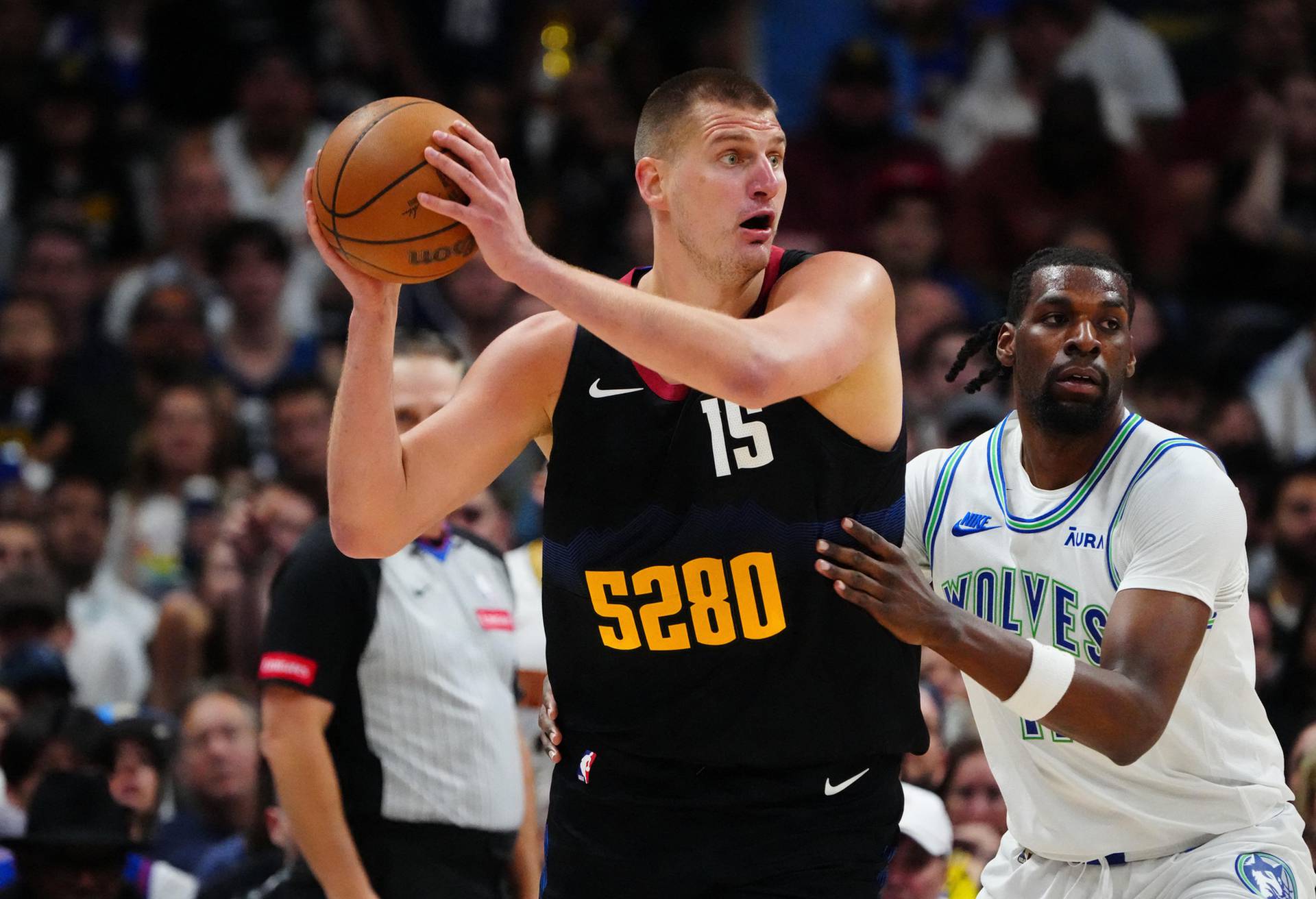 NBA: Playoffs-Minnesota Timberwolves at Denver Nuggets