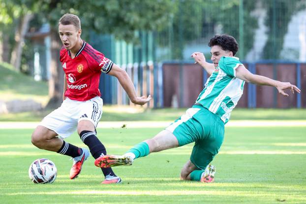 Zagreb: Turnir Mladen Ramljak, utakmica Manchester Uniteda i Rapida iz Beča