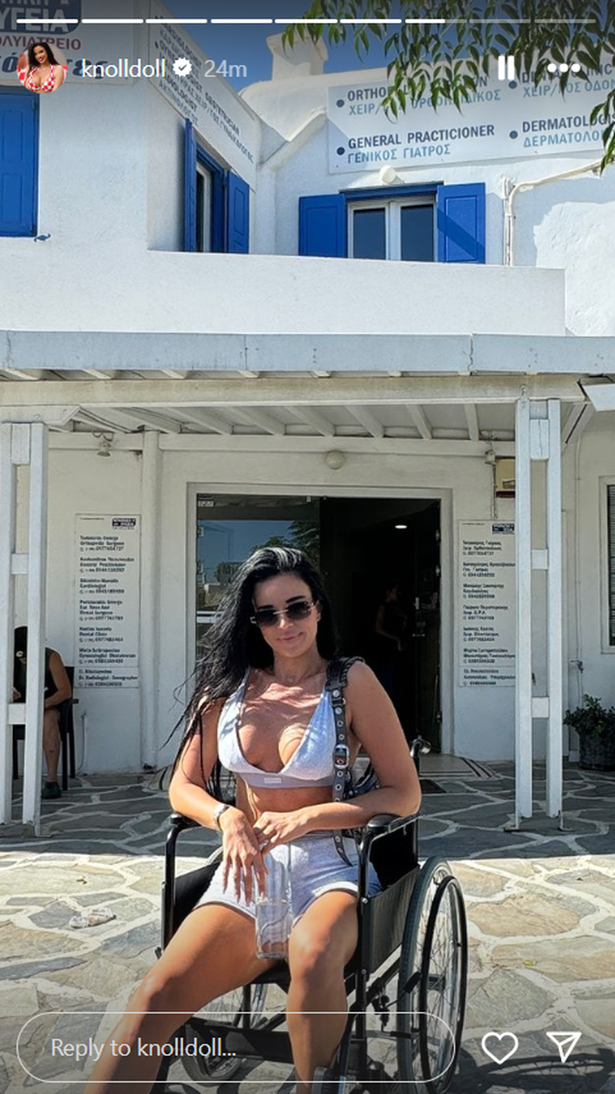 Ivana Knoll rastužila pratitelje: 'Da, slomila sam nogu!'