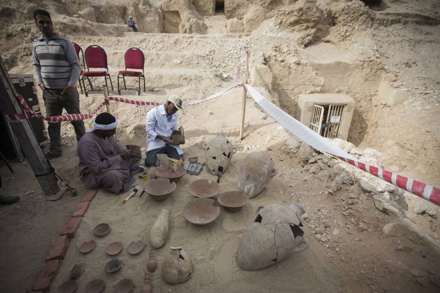 Tomb discovery in Luxor