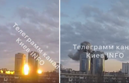 VIDEO Pogledajte trenutak kada je ruska vojska granatirala neboder od 12 katova u Kijevu