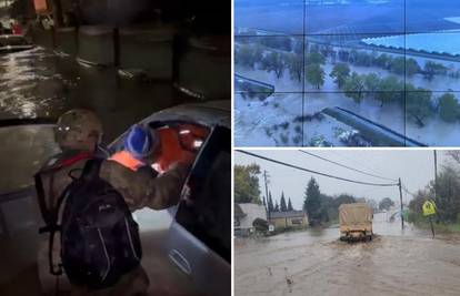 Hitna evakuacija u Kaliforniji: Oluja odnijela ceste i nasipe, najmanje dvoje ljudi poginulo