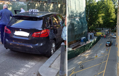 VIDEO Zagreb: Auto naletio na biciklistkinju, završila u bolnici