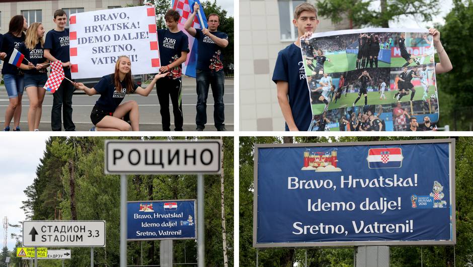 Do svidanja, Roščino! Lokalni školarci oduševili su Vatrene