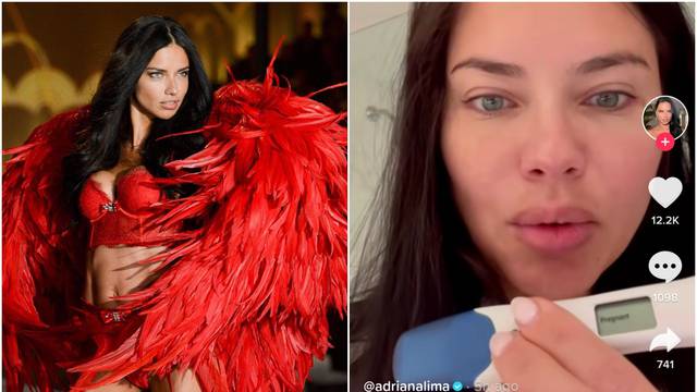 Adriana Lima videozapisom na TikToku otkrila da je trudna