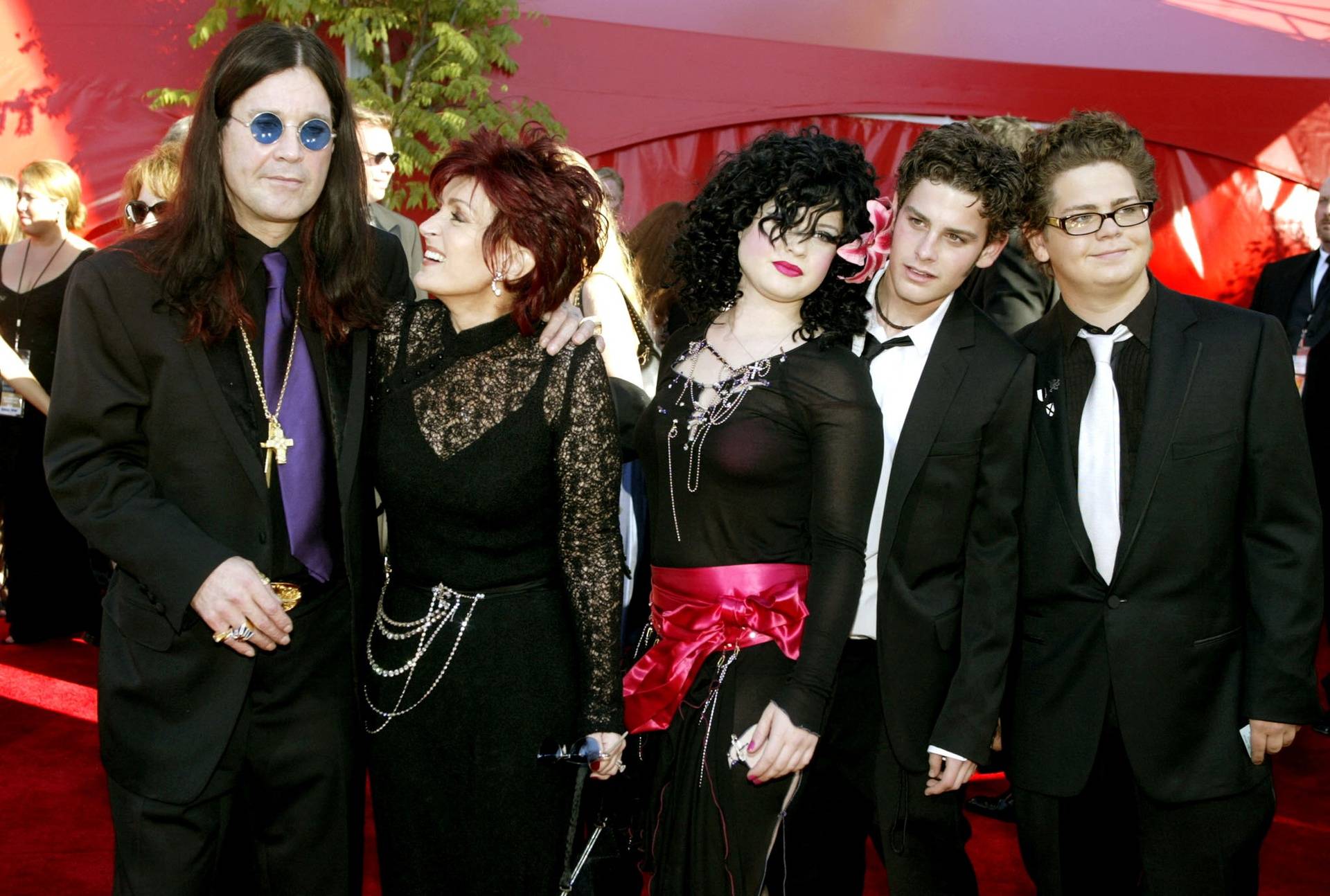 FILE PHOTO: OSBOURNE FAMILY ARRIVES FOR EMMY AWARDS.