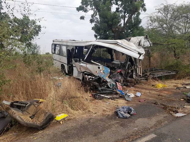 Bus collision in Senegal kills 38