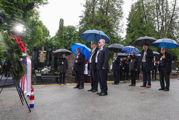Zagreb: Komemoracija za žrtve Bleiburške tragedije na groblju Mirogoj