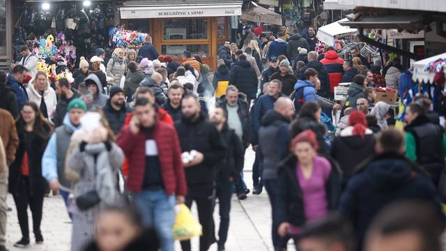 Sarajevo: I nakon dočeka Nove godine grad je prepun turista