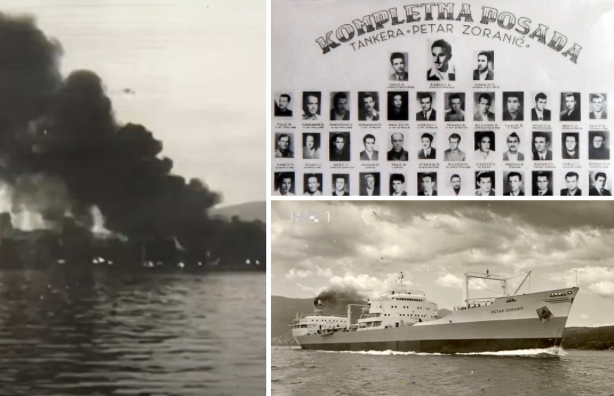 Zadarski tanker se spasio, no u Bosporu je 1960. 'Petar Zoranić' potonuo. Poginuo je 21 mornar