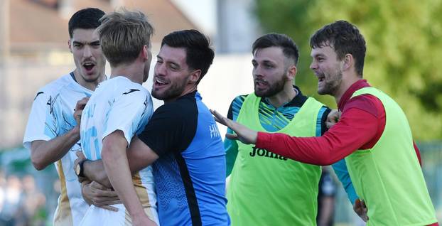 Slaven Belupo i Rijeka sastali se u prvoj utakmici finala Hrvatskog nogometnog kupa