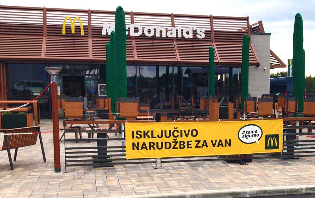 McDonald's predstavlja narudžbe za van za pješake, bicikliste i sve ostale