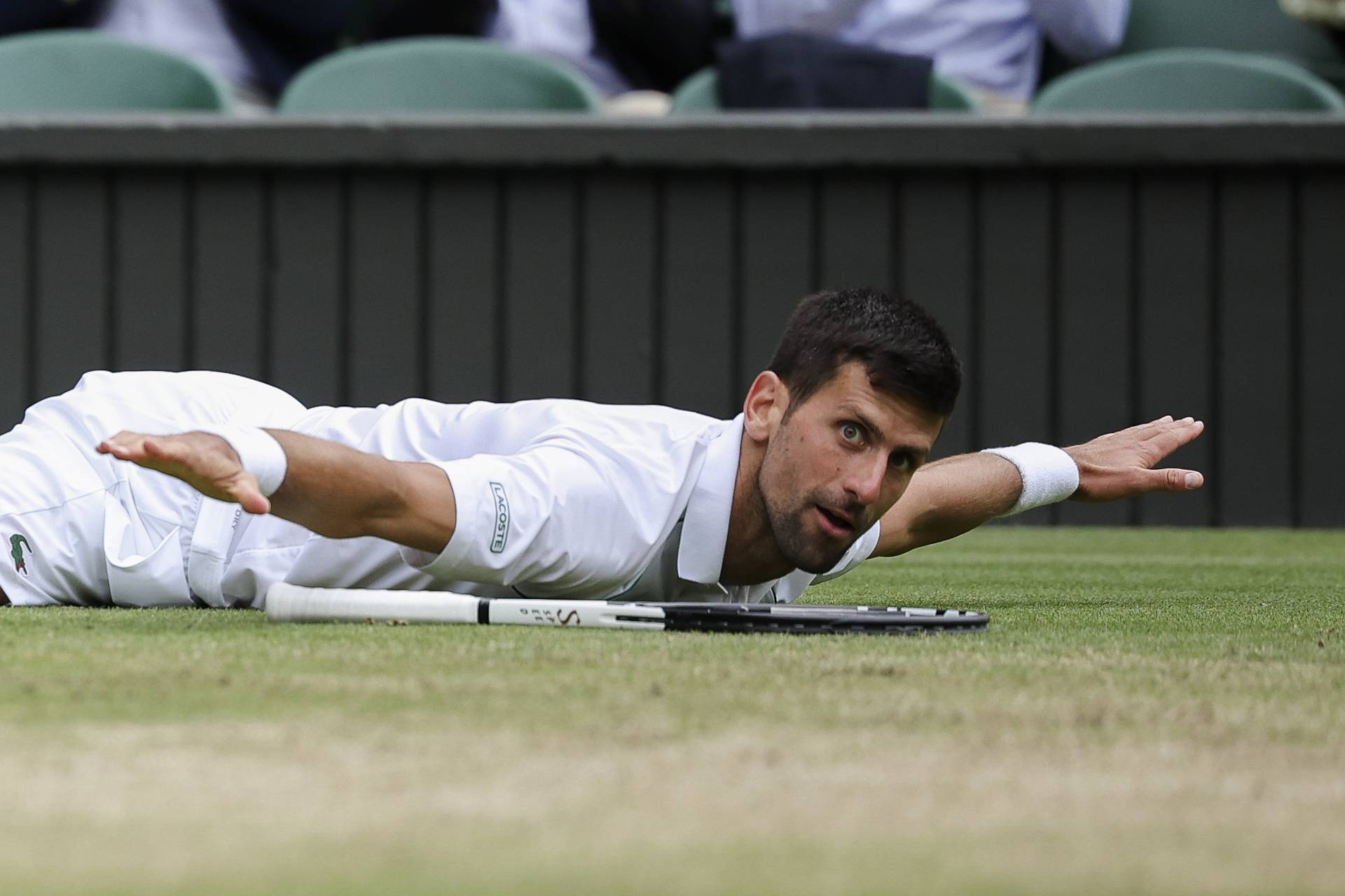 Wimbledon Day 9 Novak Djokovic v Jannik Sinner