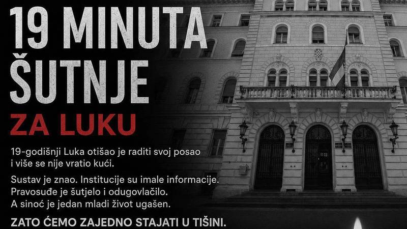 Drniš u tuzi, sprema se prosvjed u Zadru: 19 minuta šutnje za Luku, mladi je život ugašen...
