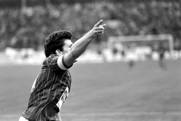 Zagreb: Savezna liga Jugoslavije, Dinamo - Borac, 7.4.1990.