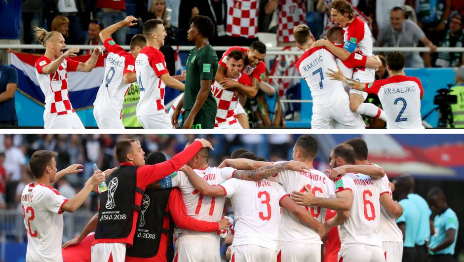 Tko bi rekao: Hrvatska i Srbija prve kraj Argentine i Brazila!