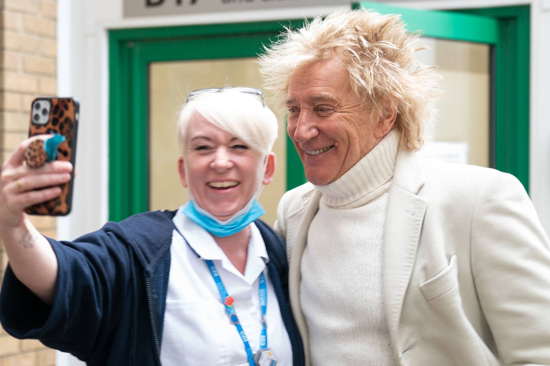 Rod Stewart hospital scan payments