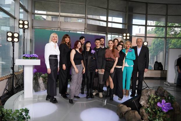 Beograd: U zgradi RTS-a organiziran ispraćaj Teya Dore, predstavnice Srbije na ovogodišnjem natjecanju za pjesmu Eurovizije