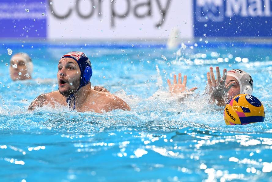 Susret Srbije i Hrvatske u četvrtfinalu Svjetskog prvenstva u vaterpolu