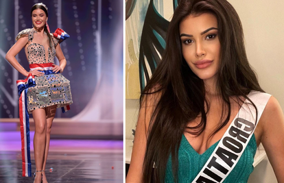 Miss Universe Hrvatske predstavila se neobičnom haljinom s hrvatskim motivima