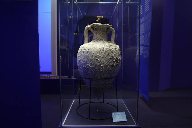 Zagreb: Premijerni razgled izložbe VRHOVI DUBINA - podvodna baština Splitsko-dalmatinske županije