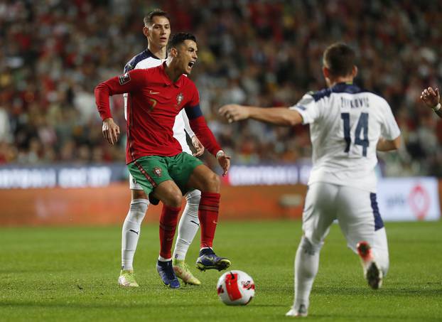 World Cup - UEFA Qualifiers - Group A - Portugal v Serbia