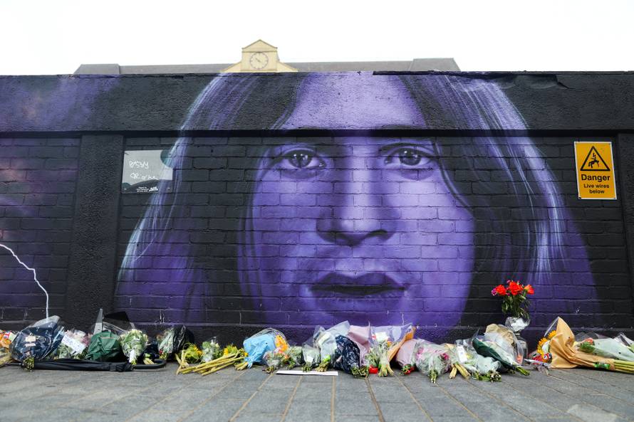 Fans pay tribute following the death of Ozzy Osbourne, in Birmingham