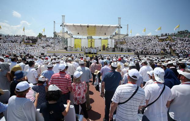 Sarajevo: Papa Franjo na središnjem misnom slavlju na stadionu Koševo