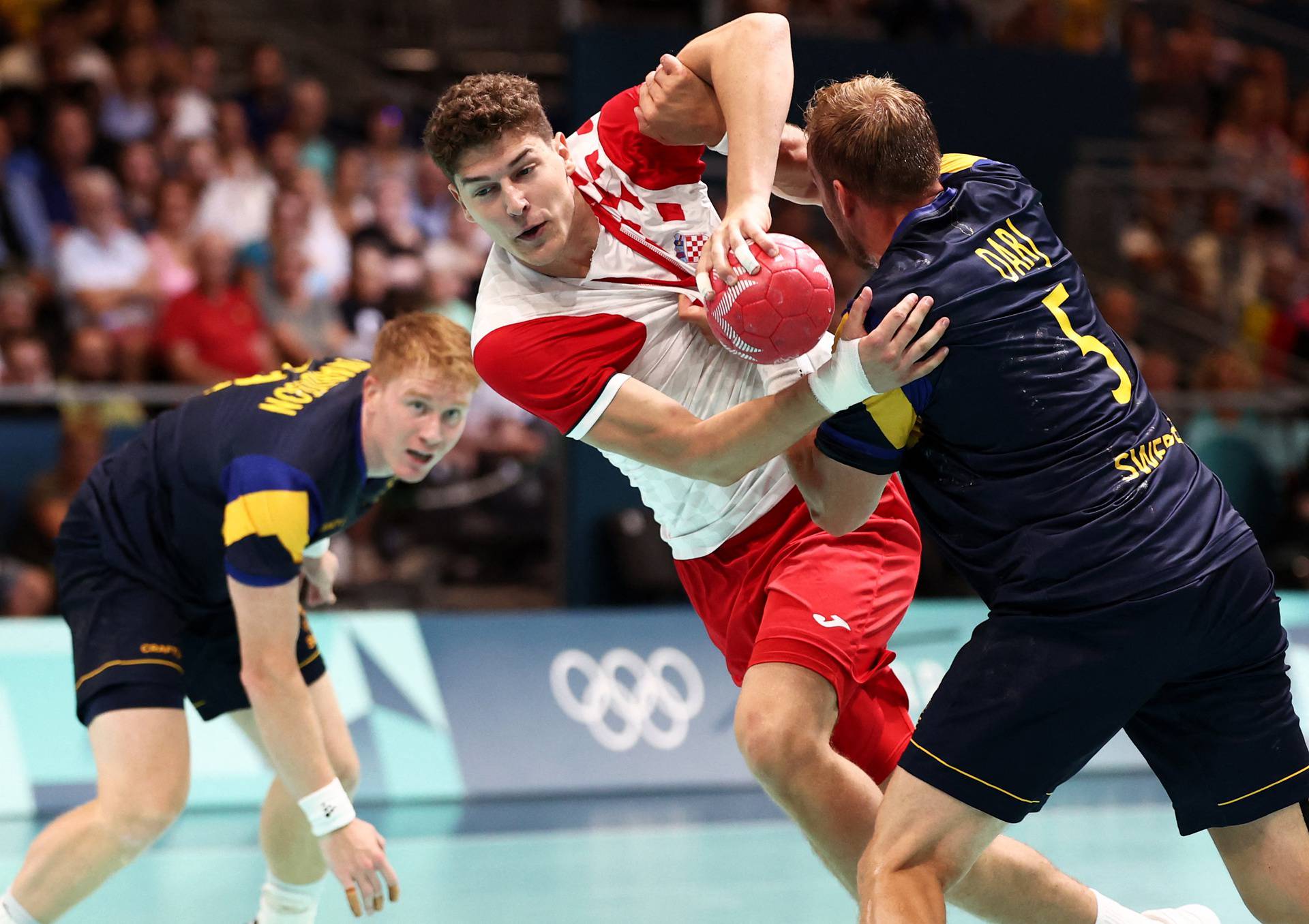 Handball - Men's Preliminary Round Group A - Croatia vs Sweden