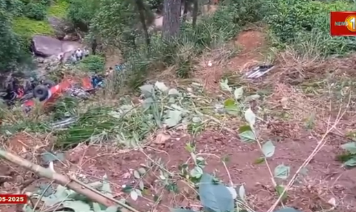 Tragedija na Šri Lanki! Autobus s hodočasnicima pao u provaliju, poginula 21 osoba