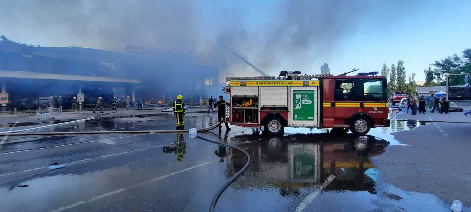 U ruskom napadu na trgovački centar poginula najmanje dva čovjeka, preko 20 ozlijeđenih