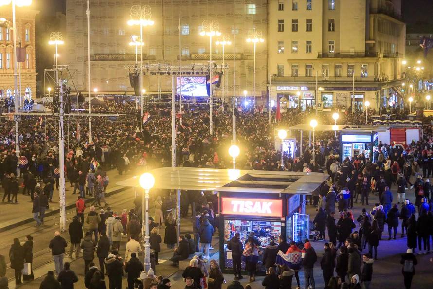 Zagreb: Svečani doček rukometnih reprezentativaca nakon osvojene bronce na Europskom prvenstvu