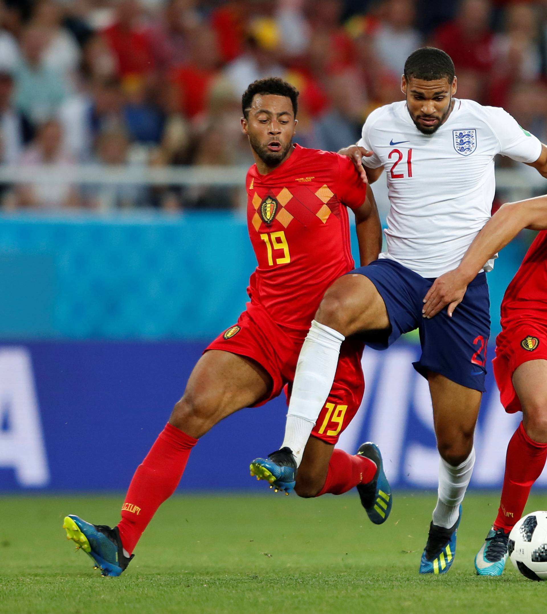 World Cup - Group G - England vs Belgium