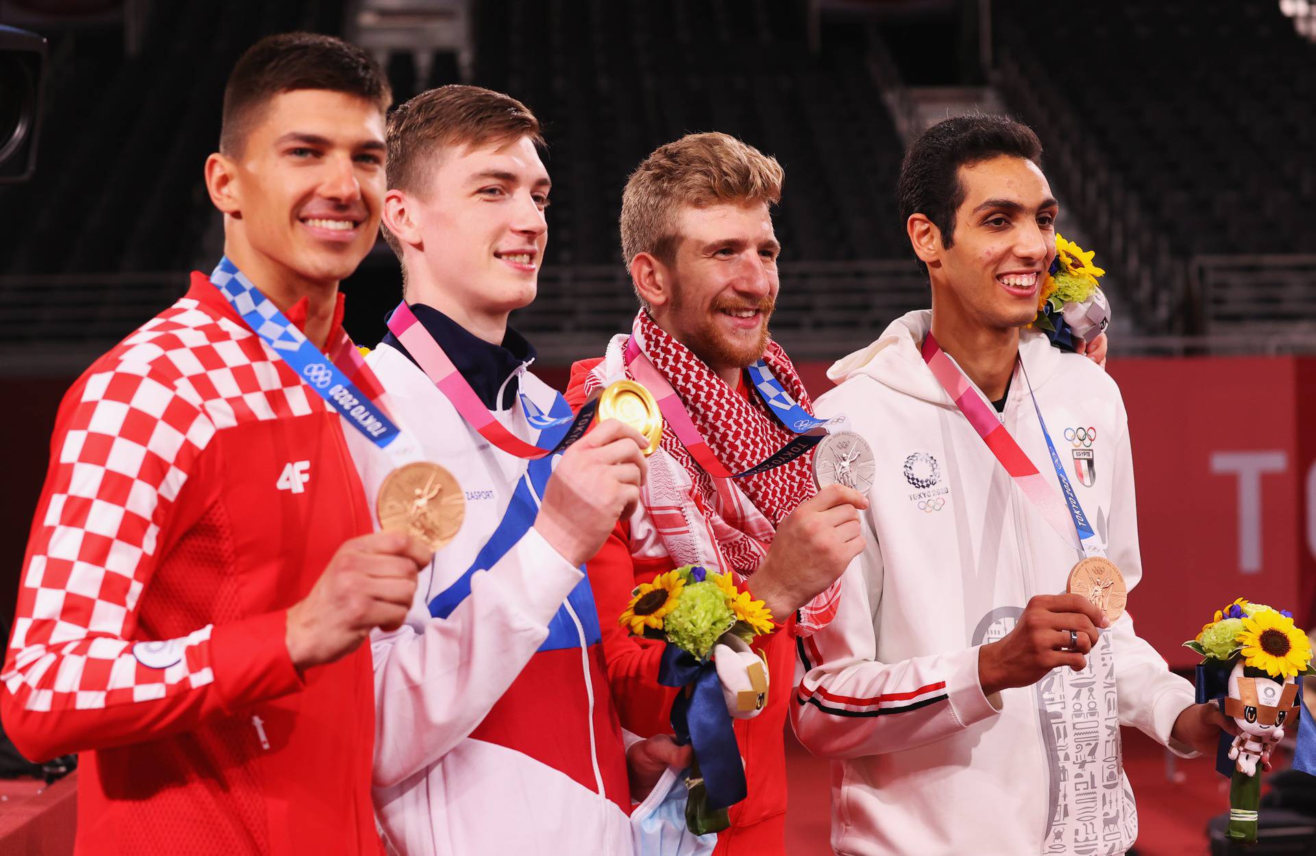 Taekwondo - Men's Welterweight 68-80kg - Medal Ceremony