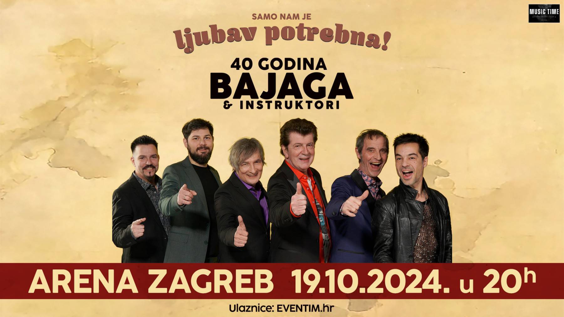 Nakon rasprodane Tvornice, Bajaga i Instruktori najavili koncert u zagrebačkoj Areni!