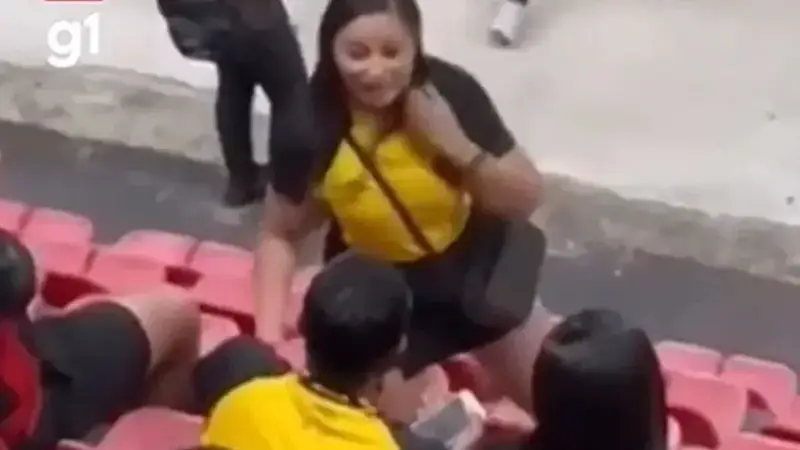 VIDEO Scena za telenovele: Žena uhvatila muža na utakmici s drugom, a onda sve iznenadila