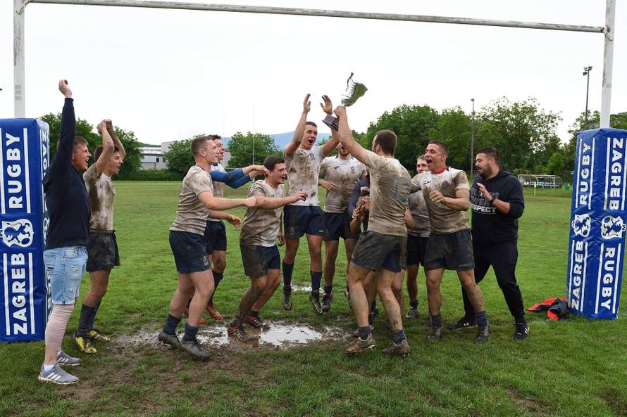 Zagreb prvi put postao prvak Hrvatske u ragbiju 7