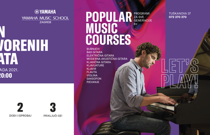 Zabavite se i isprobajte svjetski poznate glazbene programe Yamaha Music School Zagreb