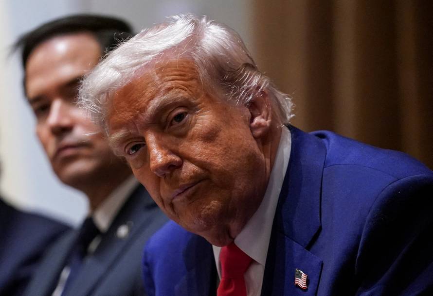 FILE PHOTO: U.S. President Trump holds a cabinet meeting at the White House