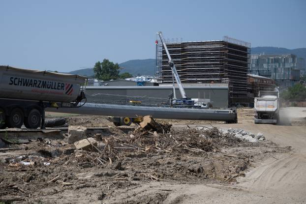 Zagreb: Rušenje stadiona u Kranjčevićevoj