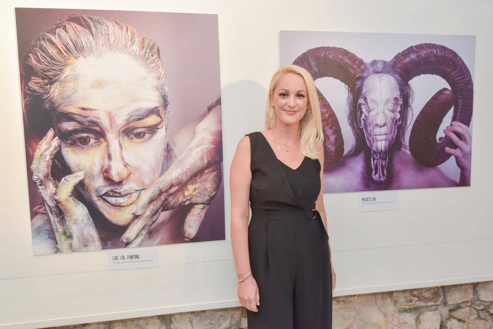 Zadar: Umjetnica Petra UÅ¡alj otvorila izloÅ¾bu u galeriji ZadArt