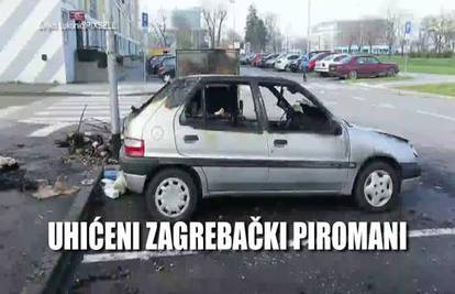 Uhićena piromanska banda u Zagrebu, zapalili 10 auta