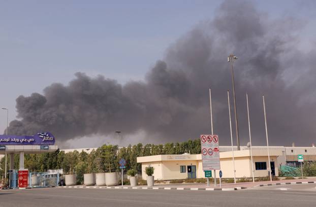 Smoke billows after Iranian attack, following United States and Israel strikes on Iran