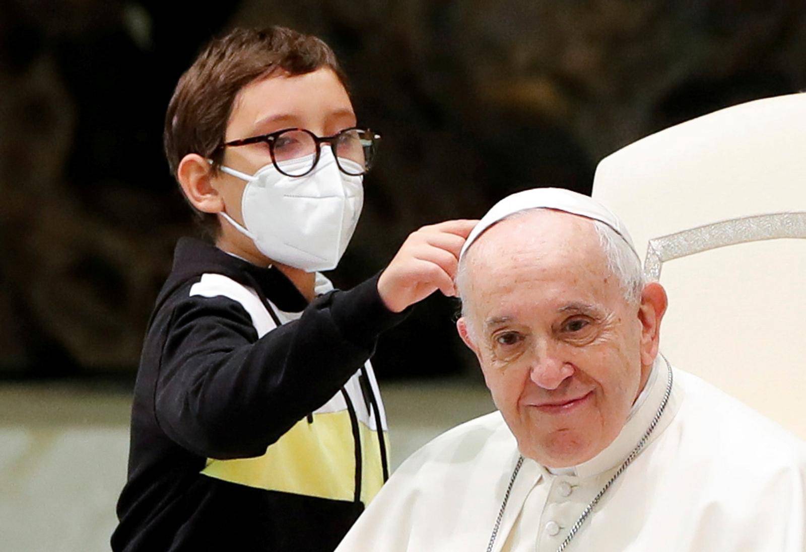 Pope Francis holds weekly general audience at the Vatican