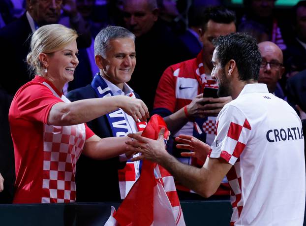 Davis Cup Final Draw - France v Croatia