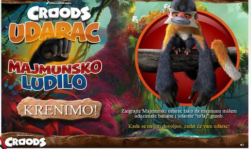 Novo na 24junioru: Zabavite se uz nove igrice iz filma Croods!