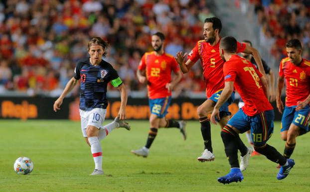 UEFA Nations League - League A - Group 4 - Spain v Croatia